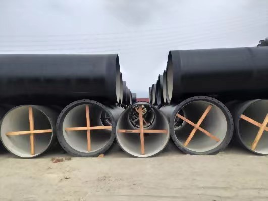 Ductile iron pipes ( Mechanical or K type joint, Class K9, K8,K12, C40, C30 & C25 in 6 Meters or 5.7 Meter or 5.5 Meter, Bitumen+ Zinc outside painting and Cement lining inside or FBE inside and outside )